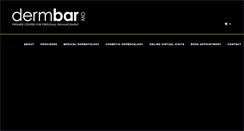 Desktop Screenshot of dermbarmd.com